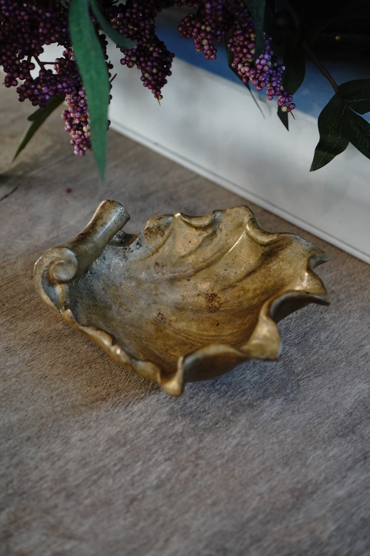 Gilt Bronze Neoclassical Petite Bowl Salvage