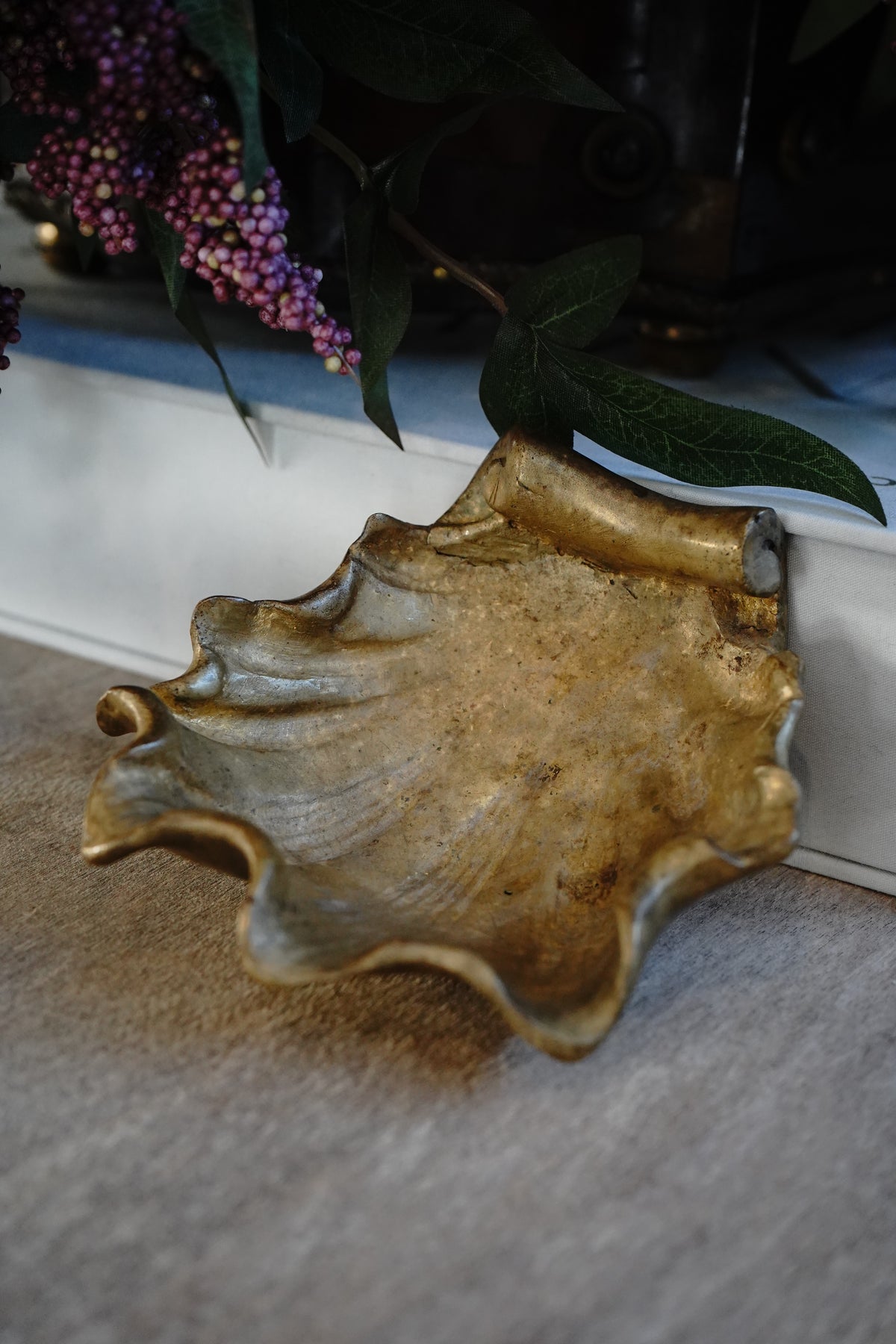 Gilt Bronze Neoclassical Petite Bowl Salvage
