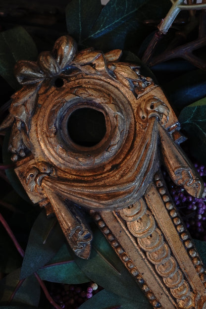 French Bronze Escutcheon Plate