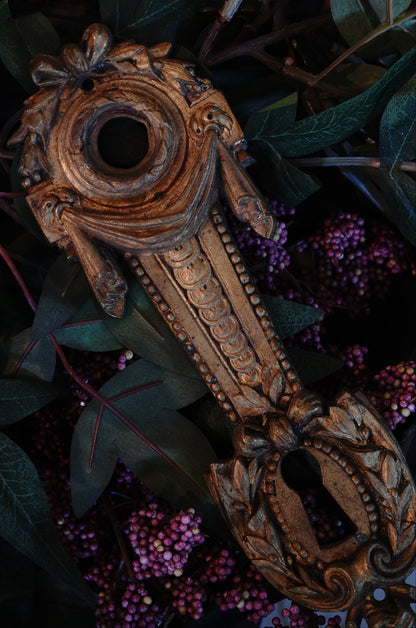 French Bronze Escutcheon Plate