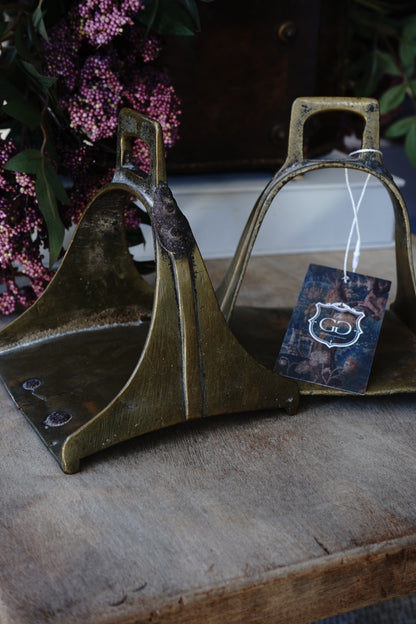 Antique Pair of Equestrian Stirrups