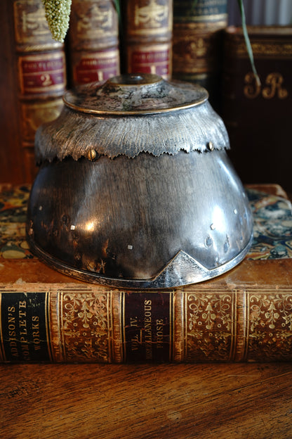 Antique Commemorative Horse Hoof Trophy (Norton)