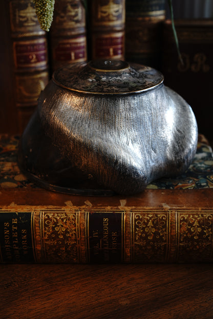Antique Commemorative Horse Hoof Trophy (Norton)